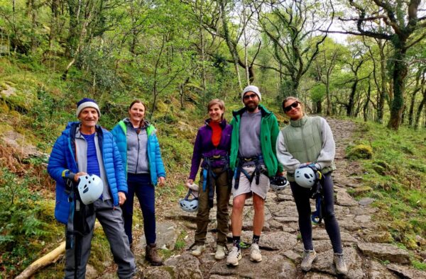 A group of volunteers who raised money for Adventure Therapy in Dartmoor