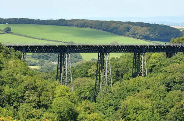 Abseil atMeldon Viaduct in Dartmoor